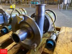 Fristam Centrifugal Pump, Model: FPX3531-175 with Baldor Motor and 2