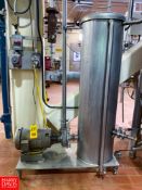 S/S Skid Mounted Fristam Centrifugal Pump, with S/S Tank, Subject to Bulk Bid - Rigging Fee: $200