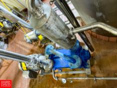 Vacuum Pump with Baldor 25 HP 1,760 RPM Motor, Mounted on S/S Base - Rigging Fee: $250