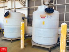 1,000 Gallon Vertical Poly Tanks - Rigging Fee: $400