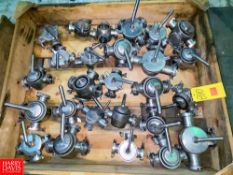 Tri-Clover and Other 3-Way Plug Valves - Rigging Fee: $75