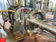 Fristam Centrifugal Pump with Baldor 15 HP 3,520 RPM Motor and 2.5