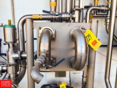 S/S 4-Port Flowverter with Jumpers and Clamps - Rigging Fee: $50