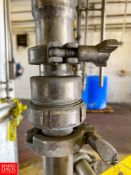 S/S Clamps, Spring Loaded Check Valves and Caps - Rigging Fee: $50