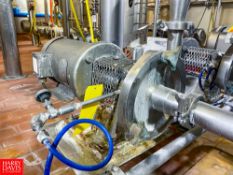 Fristam Centrifugal Pump with Baldor 5 HP 3,450 RPM Motor and 2