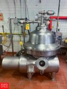 Westfalia S/S CIP Separator MSD200-01-076, S/N 1692-459, with Tools - Rigging Fee: $2500