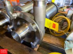 Fristam Centrifugal Pump , Model: FPX3541-205 with Baldor 5 HP 1,750 RPM Motor and 2.5