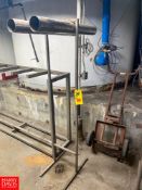 S/S Racks and Barrel Dolly - Rigging Fee: $75