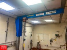 .5 Ton Capacity Jib Hoist - Rigging Fee: $1200