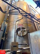 C.E. Howard 7,000 Gallon S/S Tank, S/N R626 - Rigging Fee: $5000