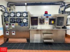 Evaporator Control System, with Allen-Bradley SLC5/03 CPUs, (7) Anderson ACR-700 Chart Recorders, (