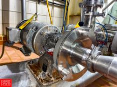 Fristam Centrifugal Pump, with Baldor 10 HP Motor and 2.5