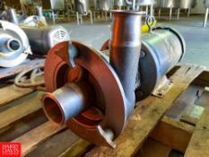 Fristam Centrifugal Pump with Baldor 7.5 HP 3,450 RPM Motor and 2.5