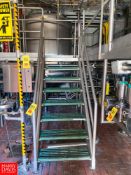 S/S Framed Platform, with Step and Grating, Subject to Bulk Bid - Rigging Fee: $1500