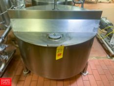 200 Gallon S/S Hinged Lid Balance Tank - Rigging Fee: $200