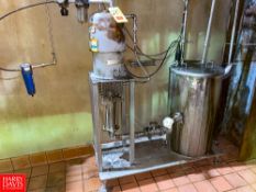 Graco Air Operating Pump, with S/S Tank, Mounted on Skid - Rigging Fee: $250