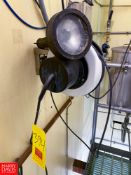 12 Volt Lamp with Retractable Reel - Rigging Fee: $50