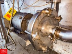 Fristam Centrifugal Pump, with Baldor 7.5 HP Motor and 3