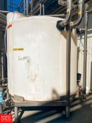 2,100 Gallon Poly Tank, Mounted on S/S Base - Rigging Fee: $500