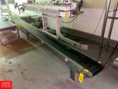 21' x 1' Power Belt Conveyor and 5' x 16