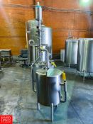 30 Gallon S/S Tank with Hinged Lid Alfa Laval 1.5