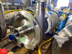 Fristam Centrifugal Pump 20 HP 1,760 RPM Motor and 3