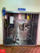 Mueller 50,000 Gallon, Jacketed S/S Silo, S/N: D19974-3, with Tri-Clover Air Valve, Horizontal