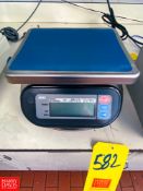 A&D 1,116 Capacity Digital Scale, Model: SK-5000WP - Rigging Fee: $50