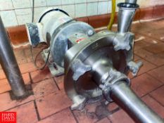 Fristam Centrifugal Pump, Model: FPX1741-190 with Baldor 3