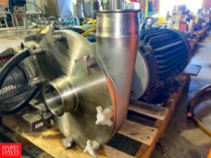 Fristam Centrifugal Pump 25 HP 1,760 RPM Motor and 4