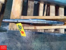 S/S Separator Shaft - Rigging Fee: $50