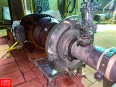 Fristam Centrifugal Pump, with 15 HP Motor and 4