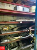 Suction and Discharge Hoses, V Belts, Cart, Hoses, Etc. with Part Mezzanine and Stairs - Rigging