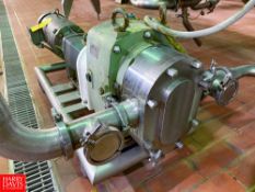 Fristam Positive Displacement Pump, Model: FKL150A, S/N: FKL150A1601918, with Baldor 1,770 RPM