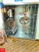 Mueller 50,000 Gallon, Jacketed S/S Silo, S/N: D19974-2, with S/S Clad Motor, Tri-Clover Air