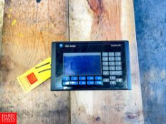 Allen-Bradley PanelView 550 Touch Screen Controller, Catalog No. 2711-K5A2 Series H, FRN No. 4.