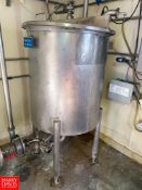150 Gallon S/S Single Shell Hinged Tank - Rigging Fee: $300