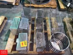 S/S Wash Baskets - Rigging Fee: $75