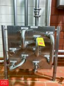 S/S Flowverter, with Clamp Jumpers, (2) Alfa Laval Air Valves, Ball Check Valve and Spring Loaded