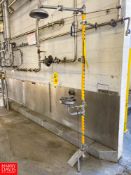Eye Wash and Shower Station and Chemco Boot Sanitizer Station - Rigging Fee: $100