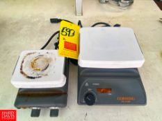 Corning Hot Plate and Corning Stir Plate - Rigging Fee: $50
