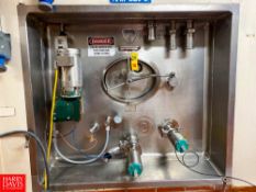 Crepaco 40,000 Gallon S/S Refrigerated Silo C0661, with Horizontal Agitation - Rigging Fee: $9500