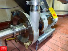 Fristam Centrifugal Pump with Baldor 7.5 HP 1,770 RPM and 3