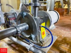 Fristam Centrifugal Pump with Baldor 5 HP 3,450 RPM Motor and 2