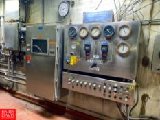 S/S Control Panel with (6) S/S Enclosures, Anderson Chart Recorder, Model: ACR-700, Air Valves