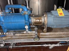 Vacuum Pump, with Baldor 25 HP Motor, Subject to Bulk Bid - Rigging Fee: $500