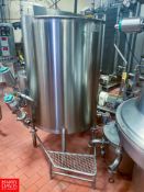 TSI 200 Gallon Jacketed S/S Tank with Hinged Lid - Rigging Fee: $300