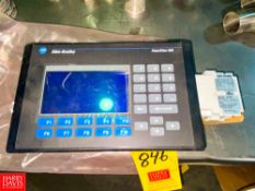 Allen-Bradley PanelView 550 TSC Series H Cat No. 2711-K5A2 and Allen-Bradley Contactor Series B