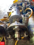 Fristam Centrifugal Pump with Baldor 5 HP 1,750 RPM S/S Motor and 2.5