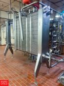 APV Plate Heat Exchanger, Model: R51, S/N 22735 5-Zone, with Air Valve, Online Filter and Sensors,